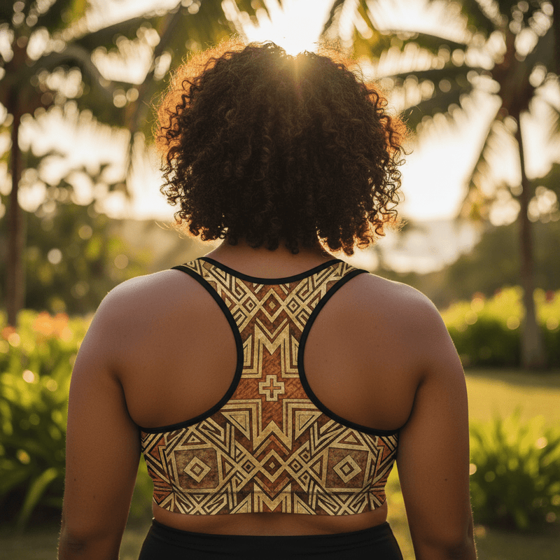 Seamless Sports Bra - Earthline - AU/NZ/USA - The Koko Samoa