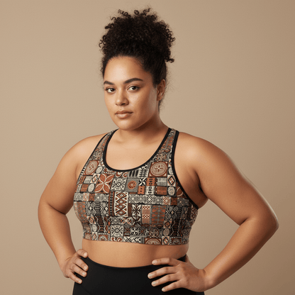 Seamless Sports Bra - Elei - AU/NZ/USA - The Koko Samoa