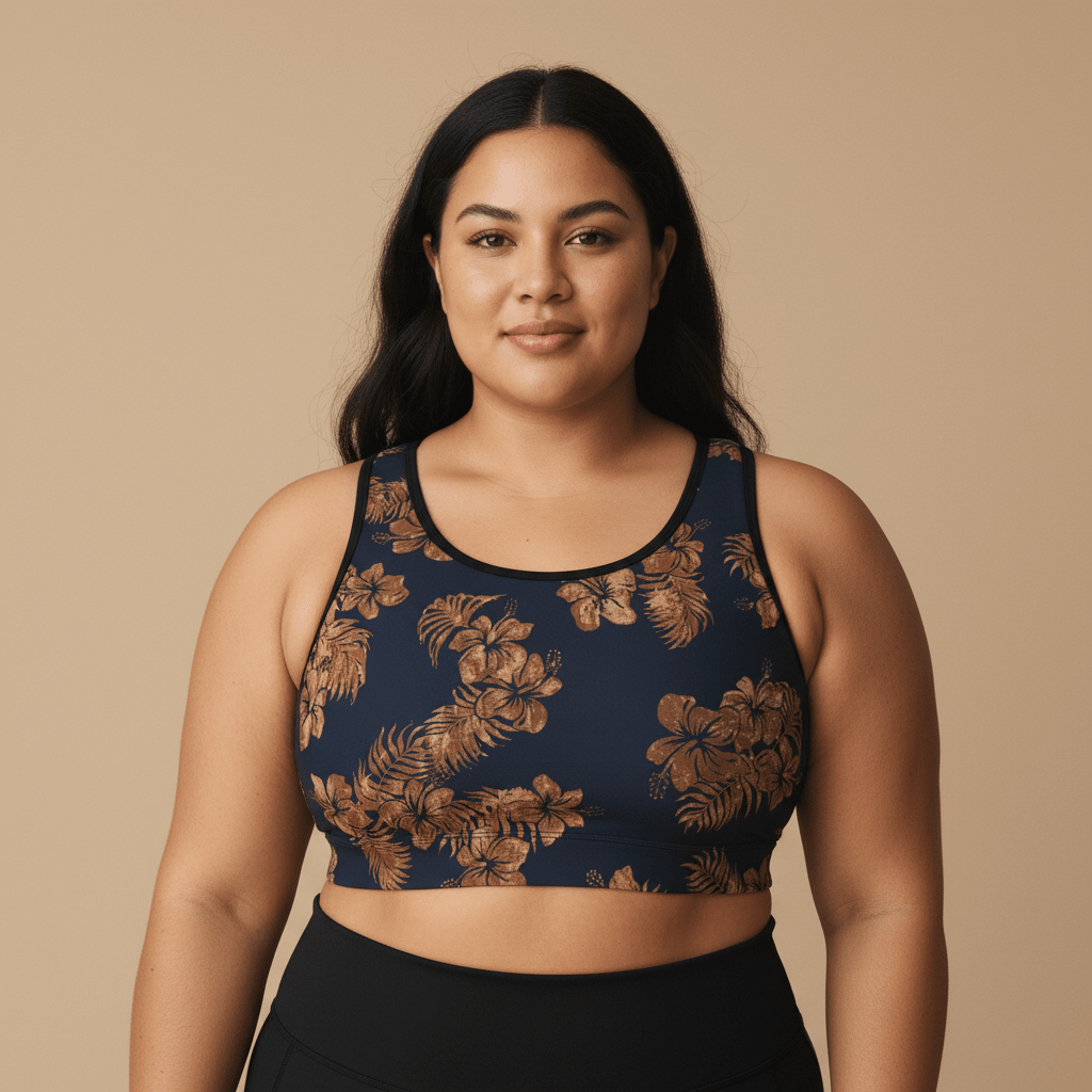 Seamless Sports Bra - Fagaloa - AU/NZ/USA - The Koko Samoa