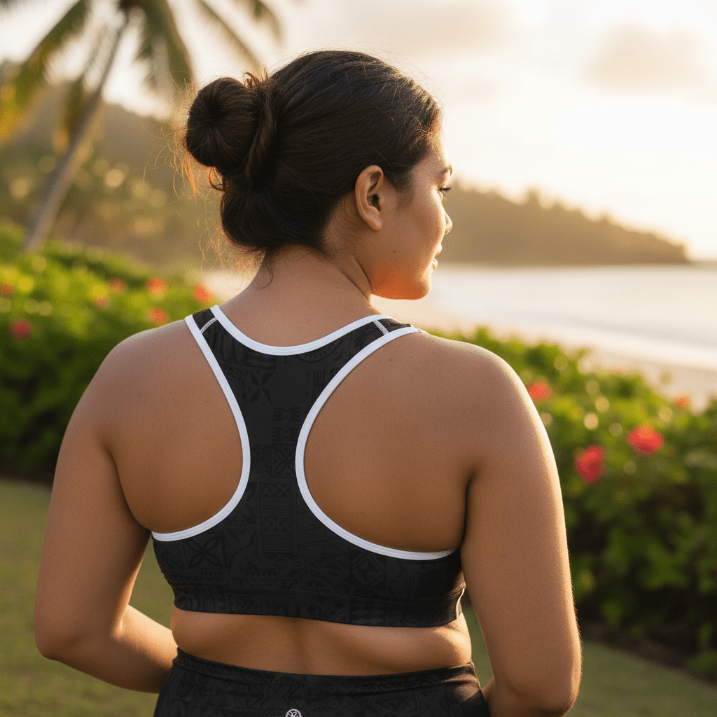 Seamless Sports Bra - Nesian Strength - AU/NZ/USA - The Koko Samoa