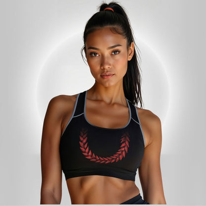 Seamless Sports Bra - Ula Fala - AU/NZ/USA - The Koko Samoa