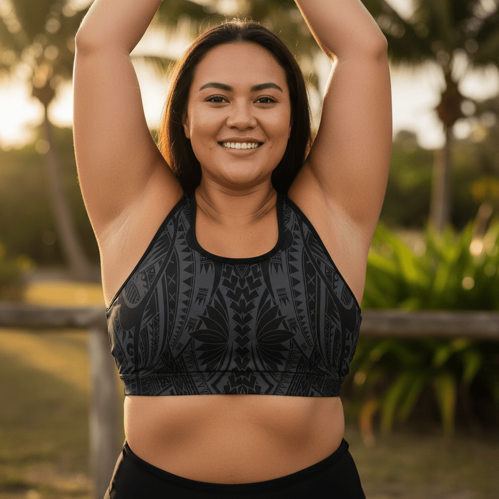 Seamless Sports Bra - Warrior - AU/NZ/USA - The Koko Samoa