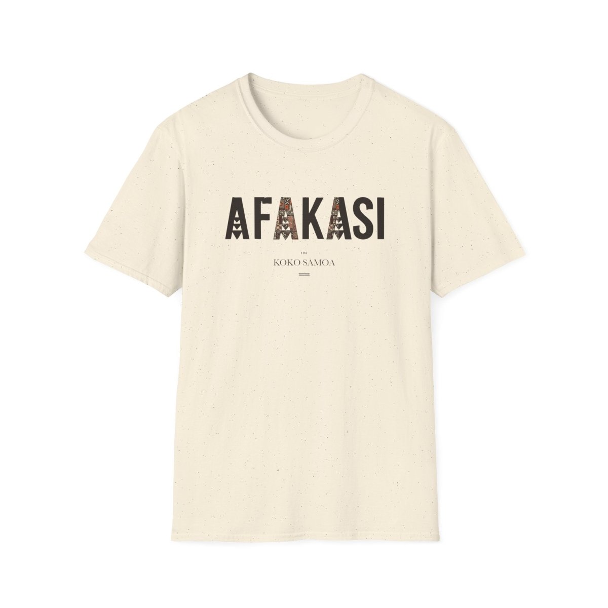 Soft Unisex Tee - Afakasi - USA - The Koko Samoa
