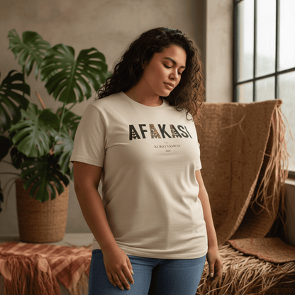 Soft Unisex Tee - Afakasi - USA - The Koko Samoa