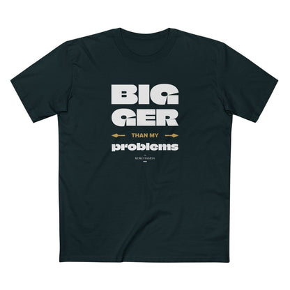 Soft Unisex Tee - Bigger Than Problems - Personalised - AU/NZ - The Koko Samoa