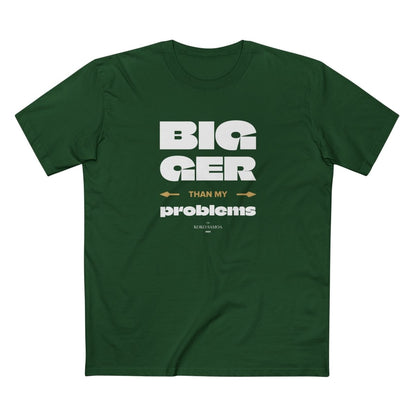 Soft Unisex Tee - Bigger Than Problems - Personalised - AU/NZ - The Koko Samoa