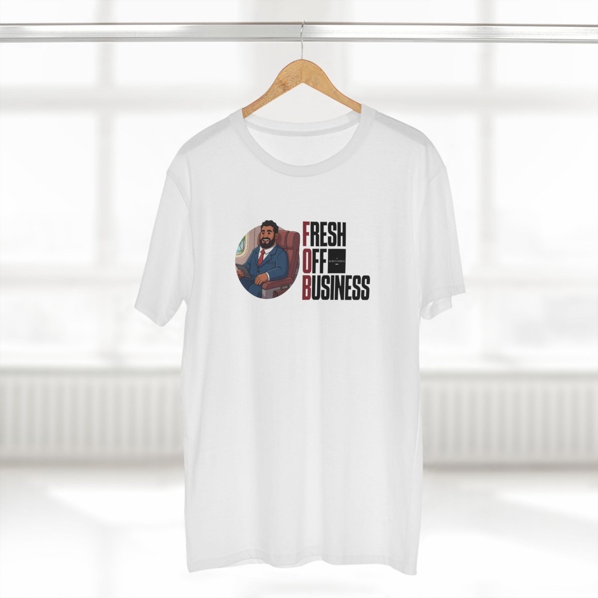 Soft Unisex Tee - Fresh Off Business - Personalised - AU/NZ - The Koko Samoa