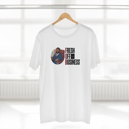 Soft Unisex Tee - Fresh Off Business - Personalised - AU/NZ - The Koko Samoa