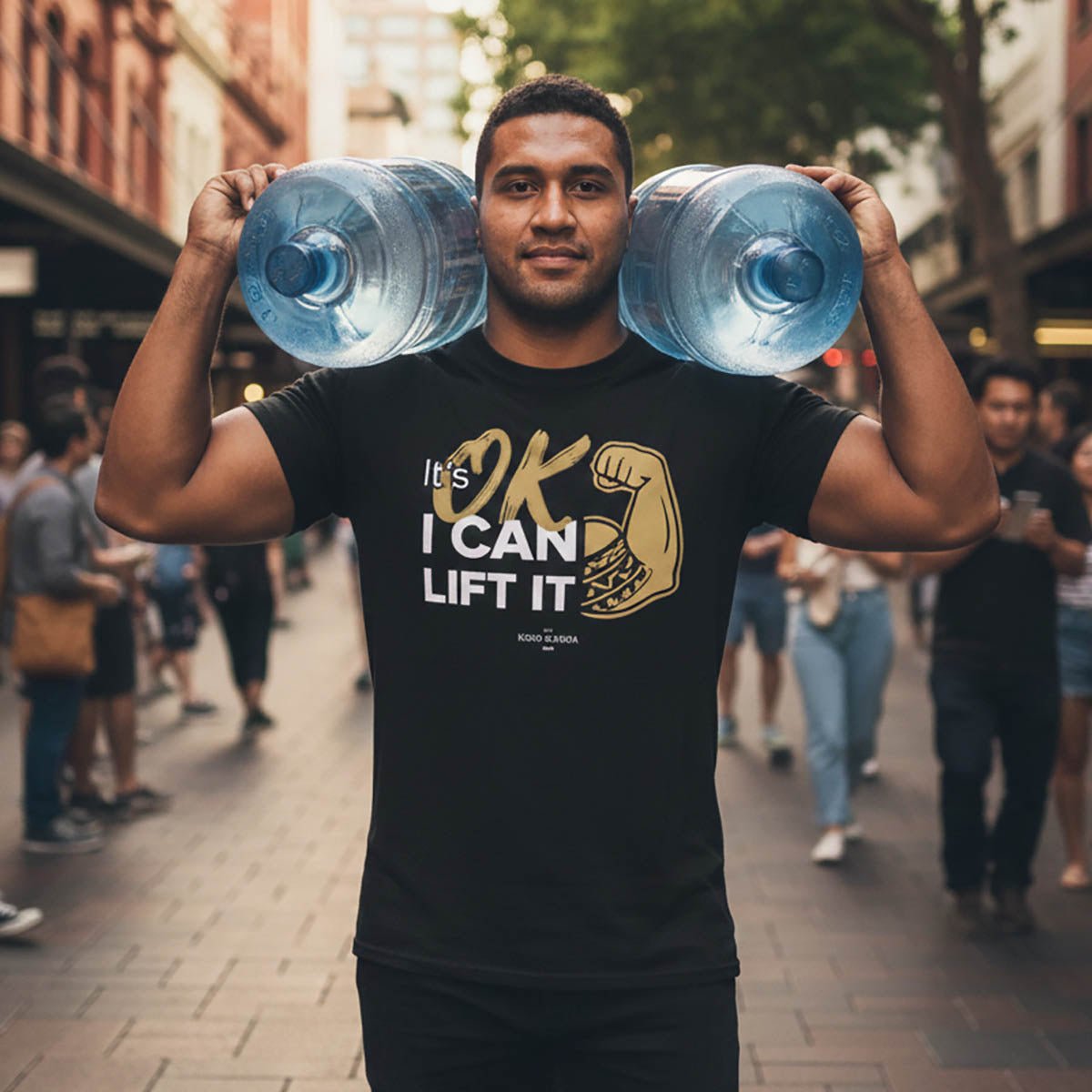 Soft Unisex Tee - I Can Lift It - Personalised - AU/NZ - The Koko Samoa