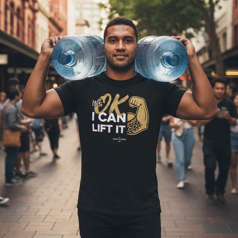 Soft Unisex Tee - I Can Lift It - Personalised - AU/NZ - The Koko Samoa