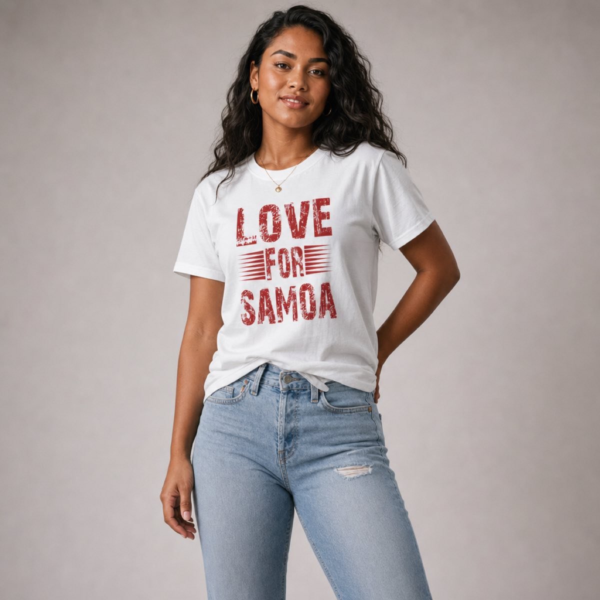 Soft Unisex Tee - Love for Samoa - AU/NZ - The Koko Samoa