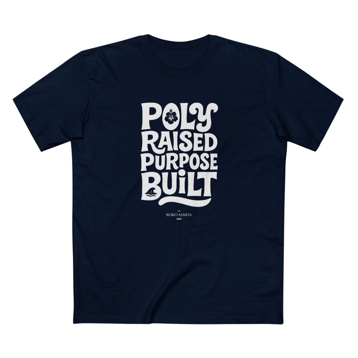 Soft unisex poly-raised personalized tee by The Print Bar featuring custom design on a comfortable unisex shirt.