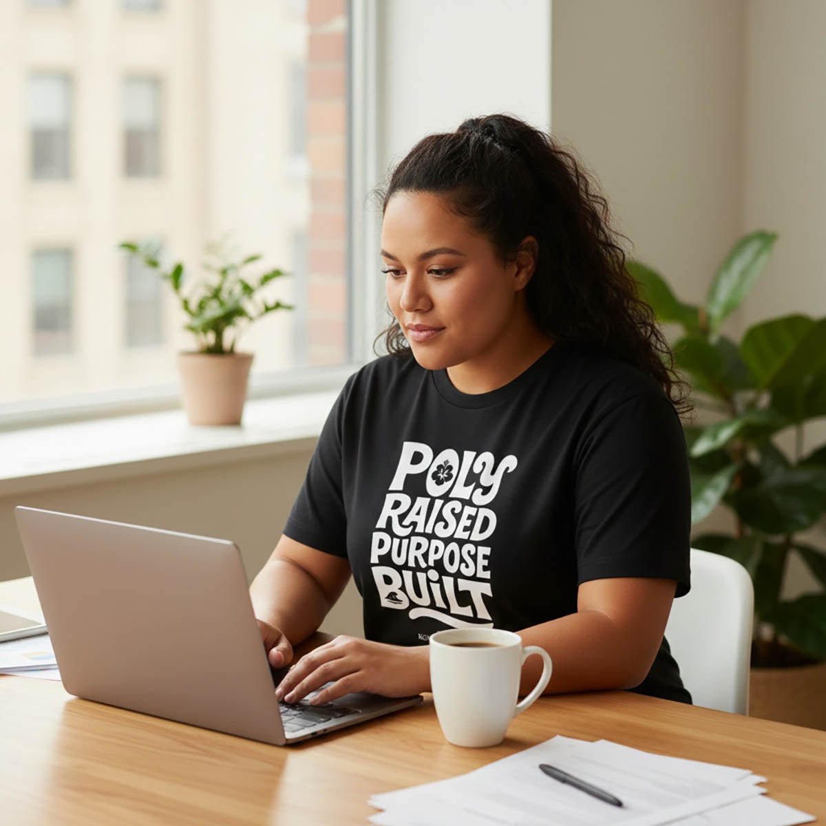 Soft Unisex Tee - Poly Raised - Personalised - AU/NZ - The Koko Samoa