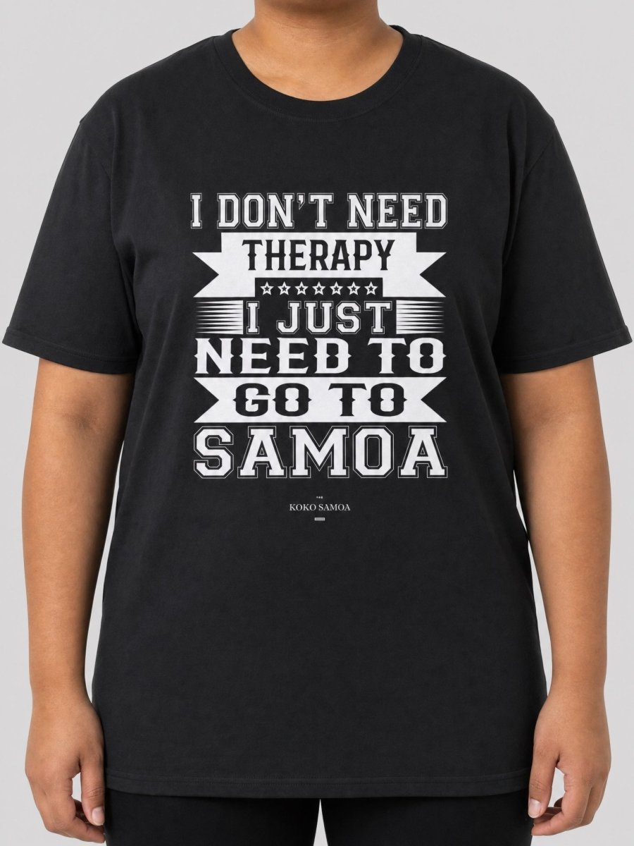 Soft Unisex Tee - Samoan Therapy - AU/NZ/USA - The Koko Samoa