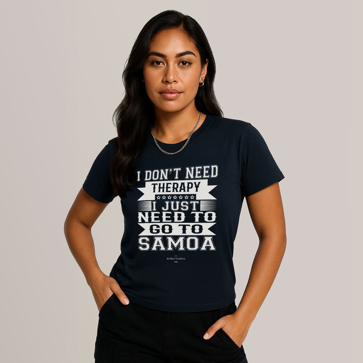 Soft Unisex Tee - Samoan Therapy - AU/NZ/USA - The Koko Samoa