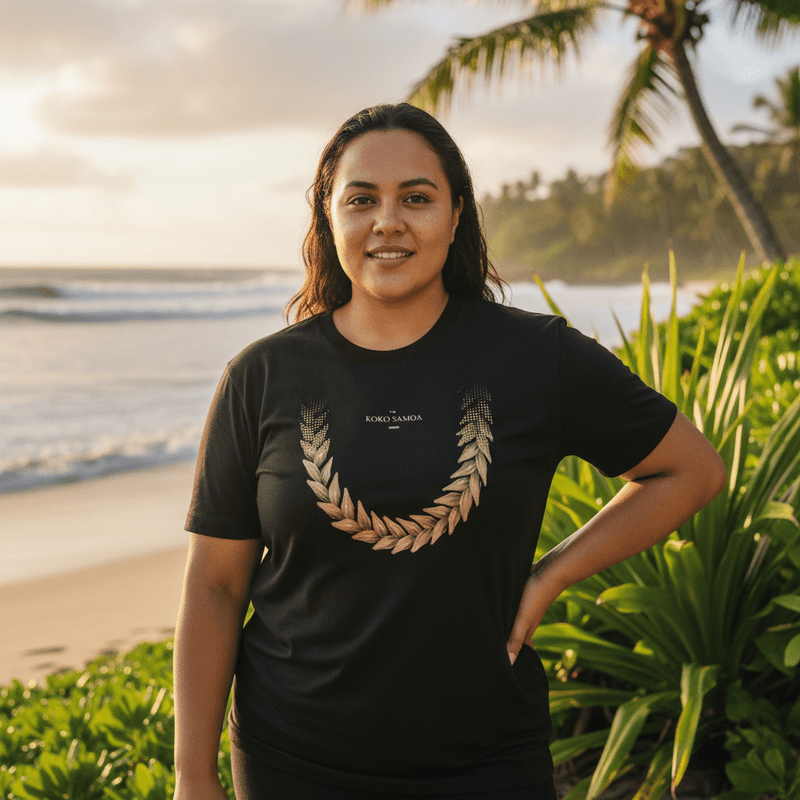 Unisex soft brown T-shirt by The Print Bar featuring Ula Fala design, casual fit, and comfortable fabric.