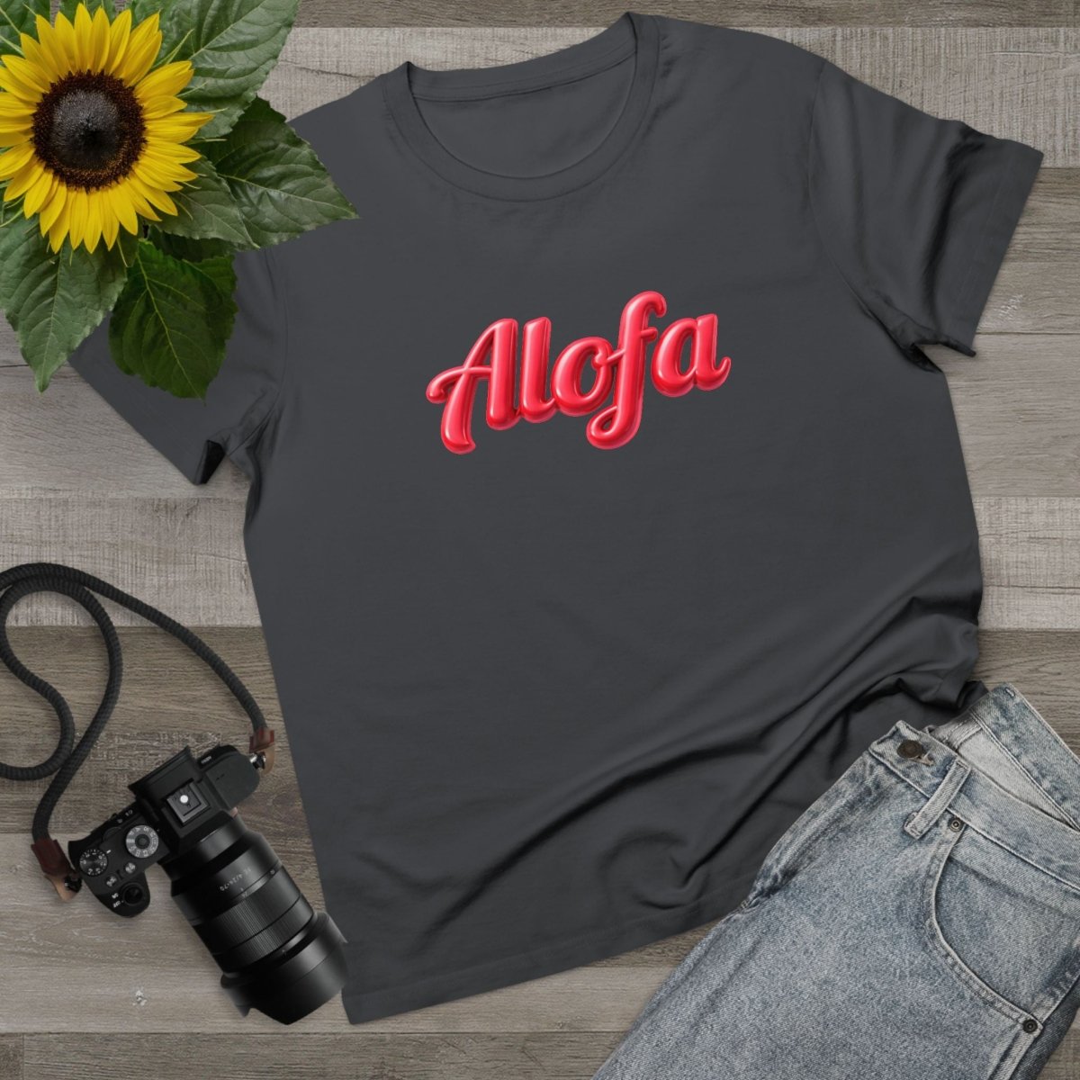 Soft Women's Maple Tee - Alofa - AU/NZ/USA - The Koko Samoa