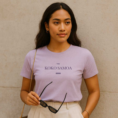 Soft Women's Maple Tee - The Brand Lavender - AU/NZ/USA - The Koko Samoa