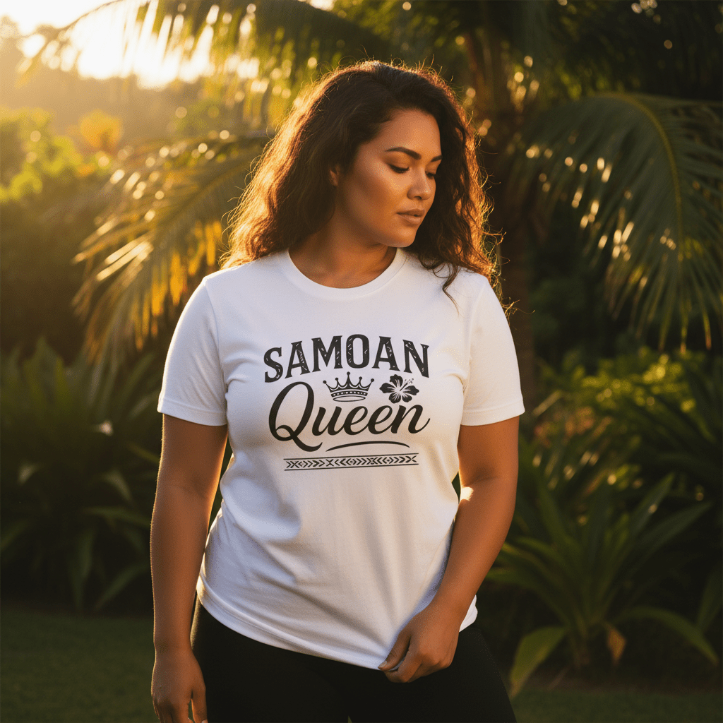 Soft Women's Tee - Samoan Queen - AU/NZ/USA - The Koko Samoa