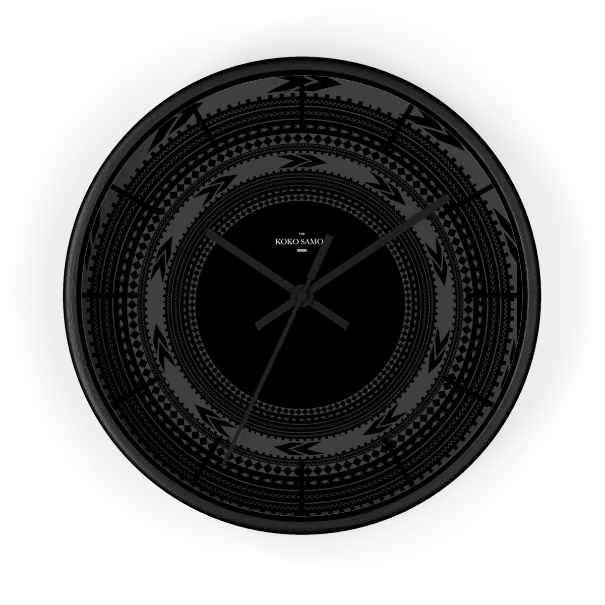 Wall Clock - Black Pea - AU/NZ/USA - The Koko Samoa