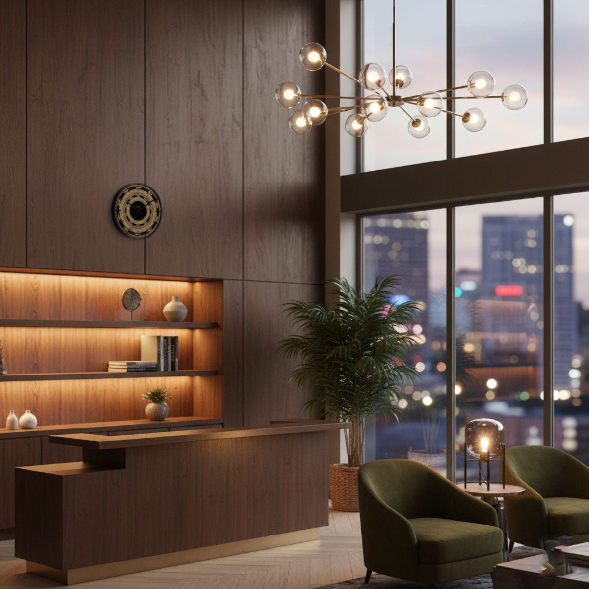 Wall Clock 10"/25cm - Pea - AU/NZ/USA - The Koko Samoa