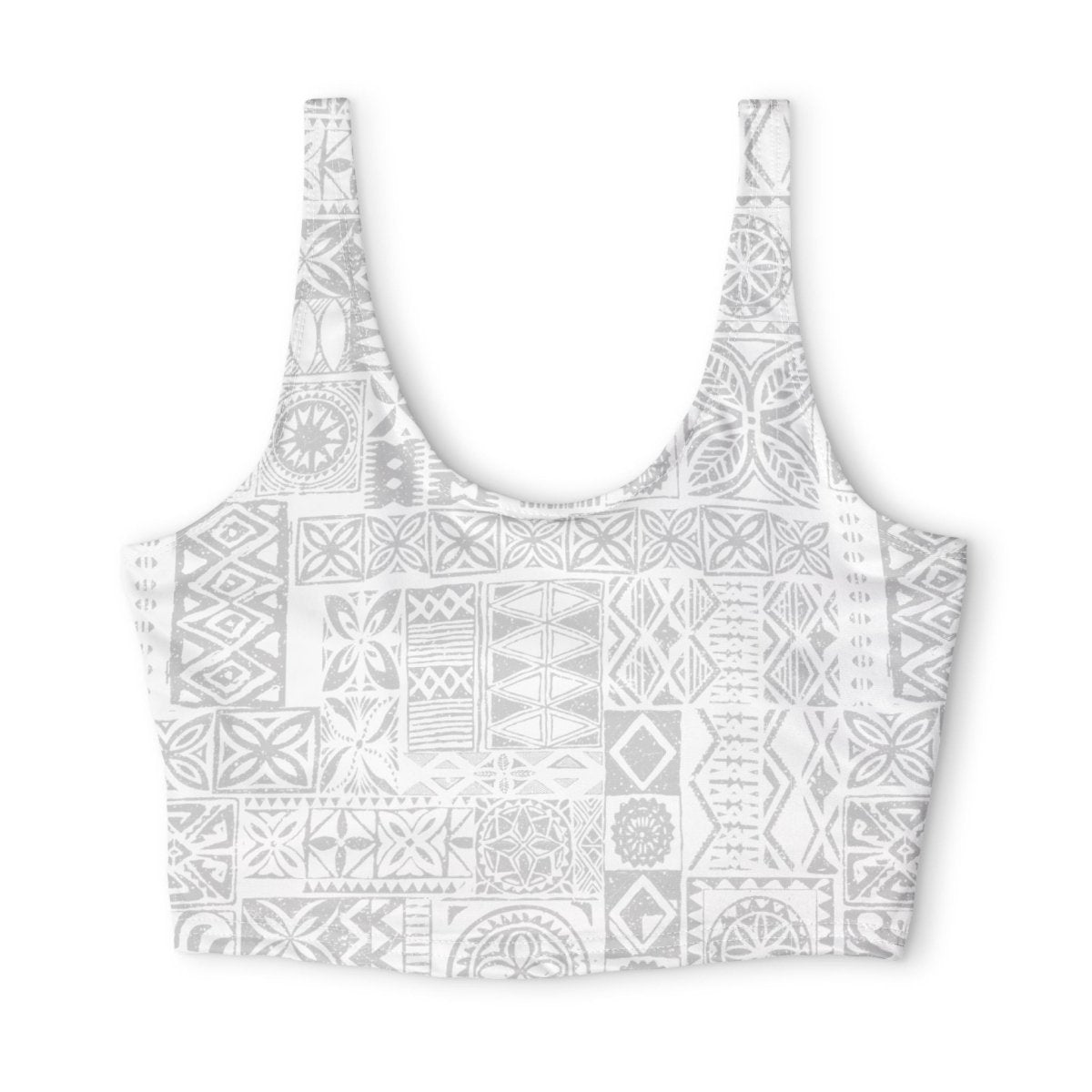 Sports Bra - White Sunday - The Koko Samoa