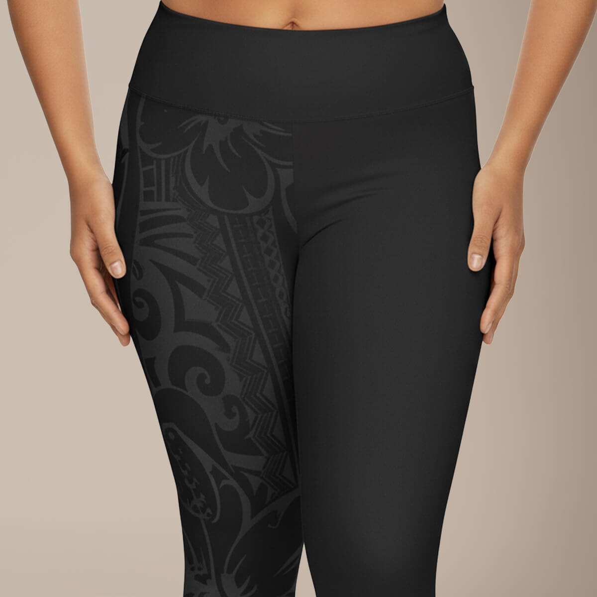 IslandCurvy - 2XL to 6XL Leggings - Bloom Dark - AU/NZ – The Koko