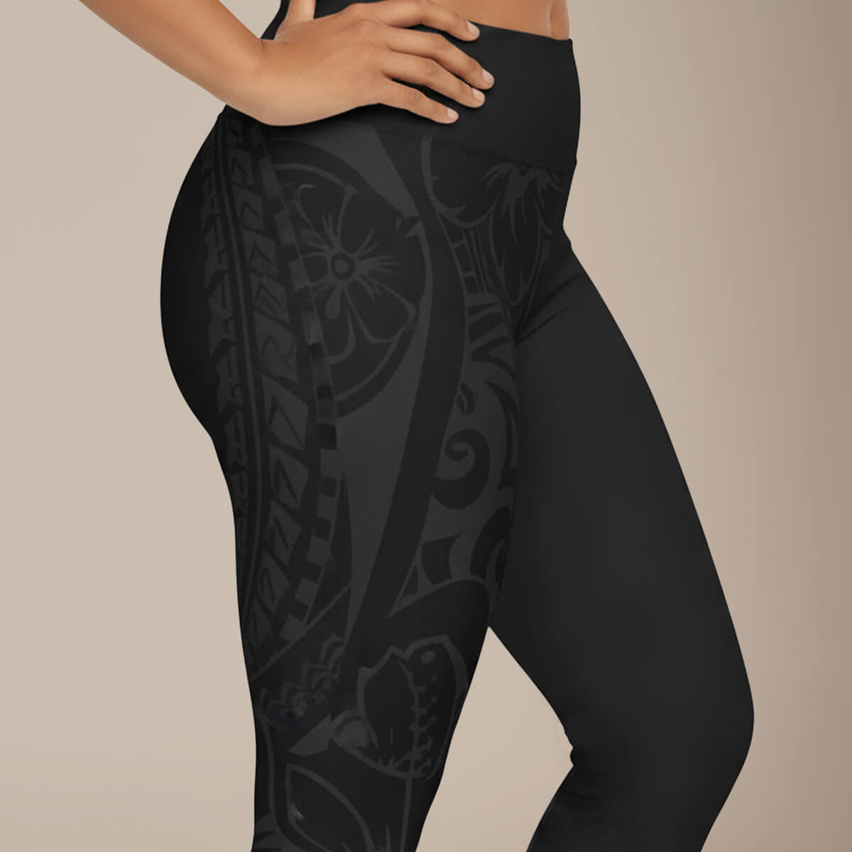 IslandCurvy - 2XL to 6XL Leggings - Bloom Dark - AU/NZ – The Koko