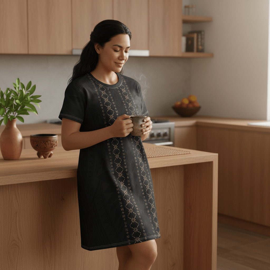 T-Shirt Dress - Malu - AU/NZ/USA - The Koko Samoa