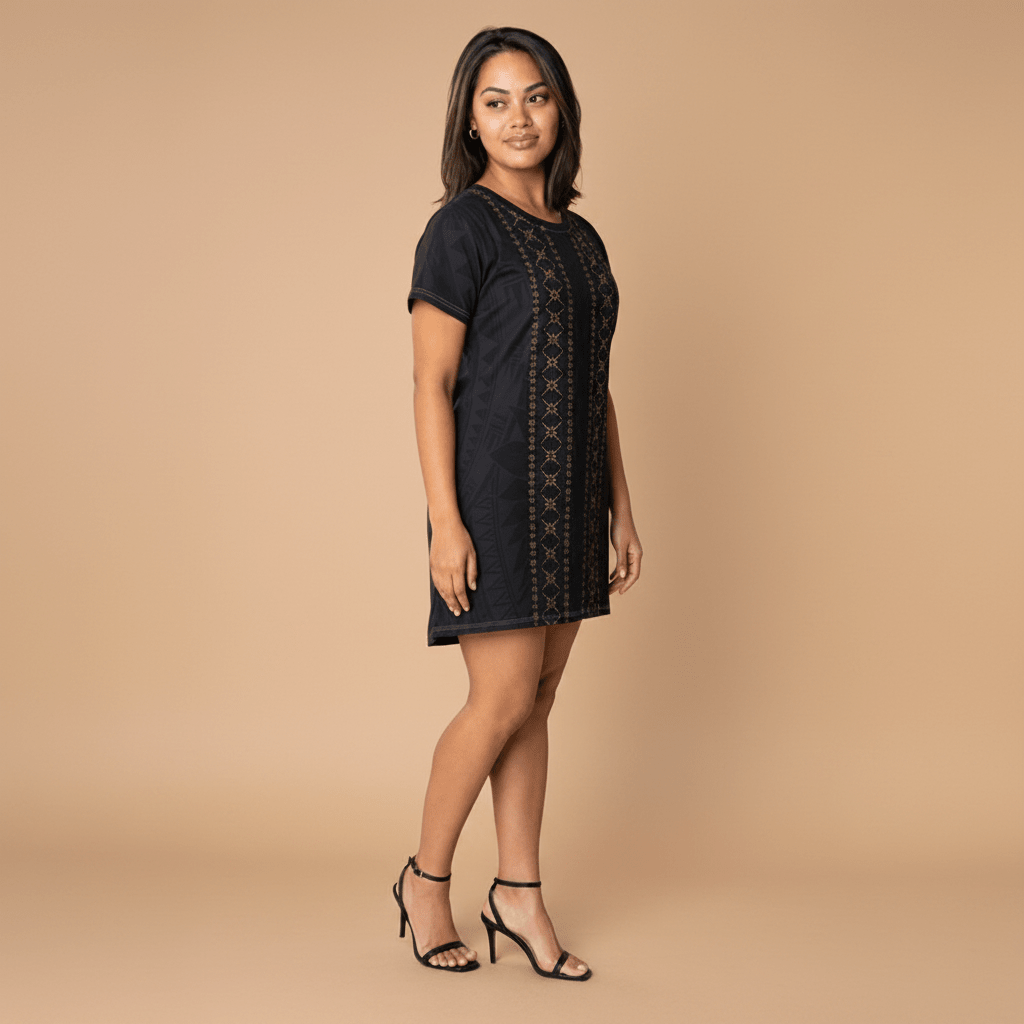 T-Shirt Dress - Malu - AU/NZ/USA - The Koko Samoa