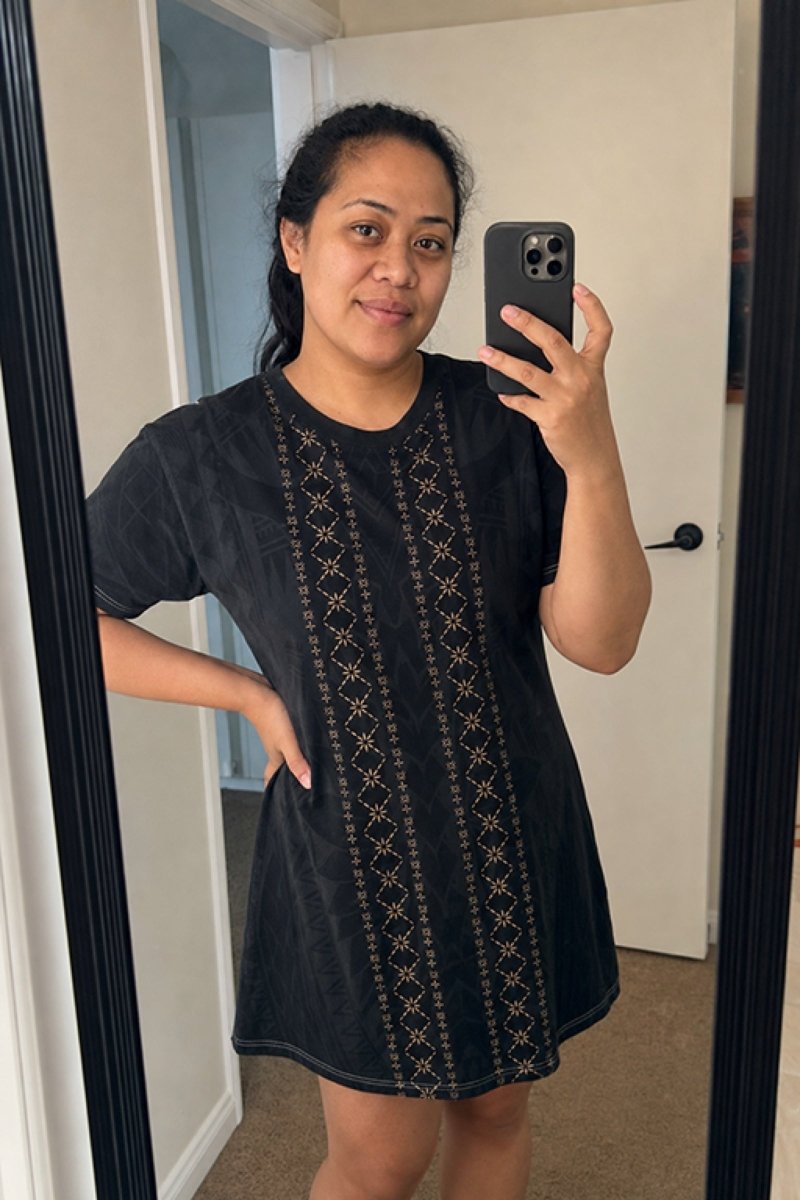 T-Shirt Dress - Malu - AU/NZ/USA - The Koko Samoa