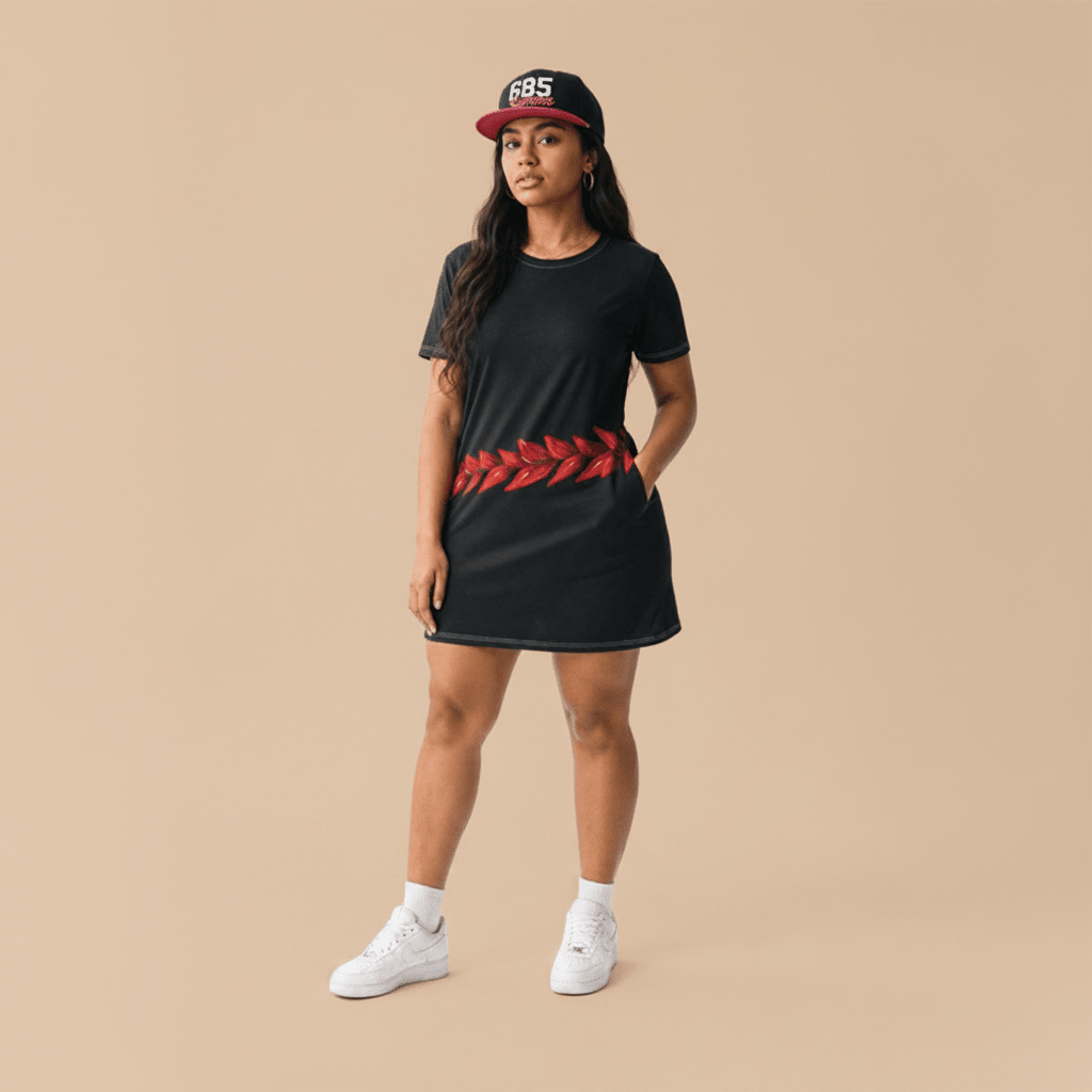 T-Shirt Dress - Ula Fala - AU/NZ/USA - The Koko Samoa