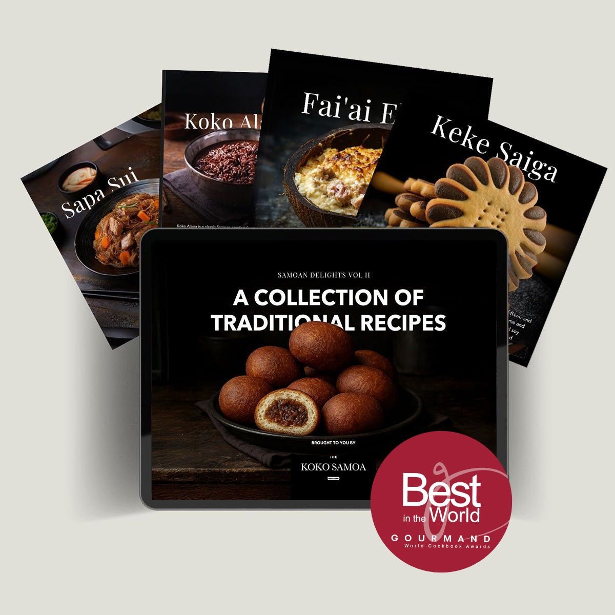 E-Book - Samoan Delights: Samoan Recipes Cookbook Combined Edition - AU/NZ/USA