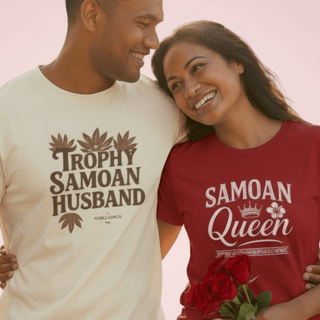 Gift Set - Royalty Couple - Duo Tees - AU/NZ - The Koko Samoa