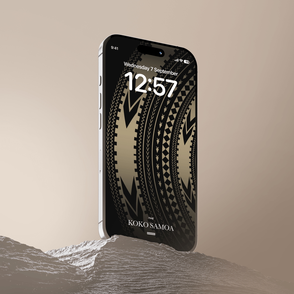 12-pack of The Koko Samoa phone wallpapers featuring vibrant, island-inspired designs for AU, NZ, and USA devices.