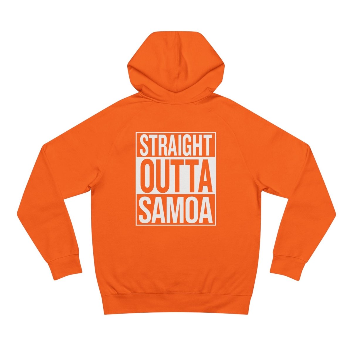 IslandSoft™ Premium Hoodie in asphalt heather, XS size, featuring Straight Outta design, from The Print Bar, suitable for AU/NZ.