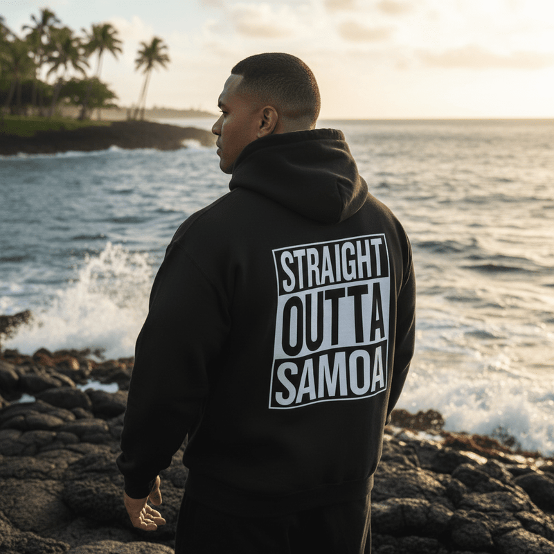 IslandSoft™ Hoodie - Premium (XS - 2XL) - Straight Outta - AU/NZ - The Koko Samoa
