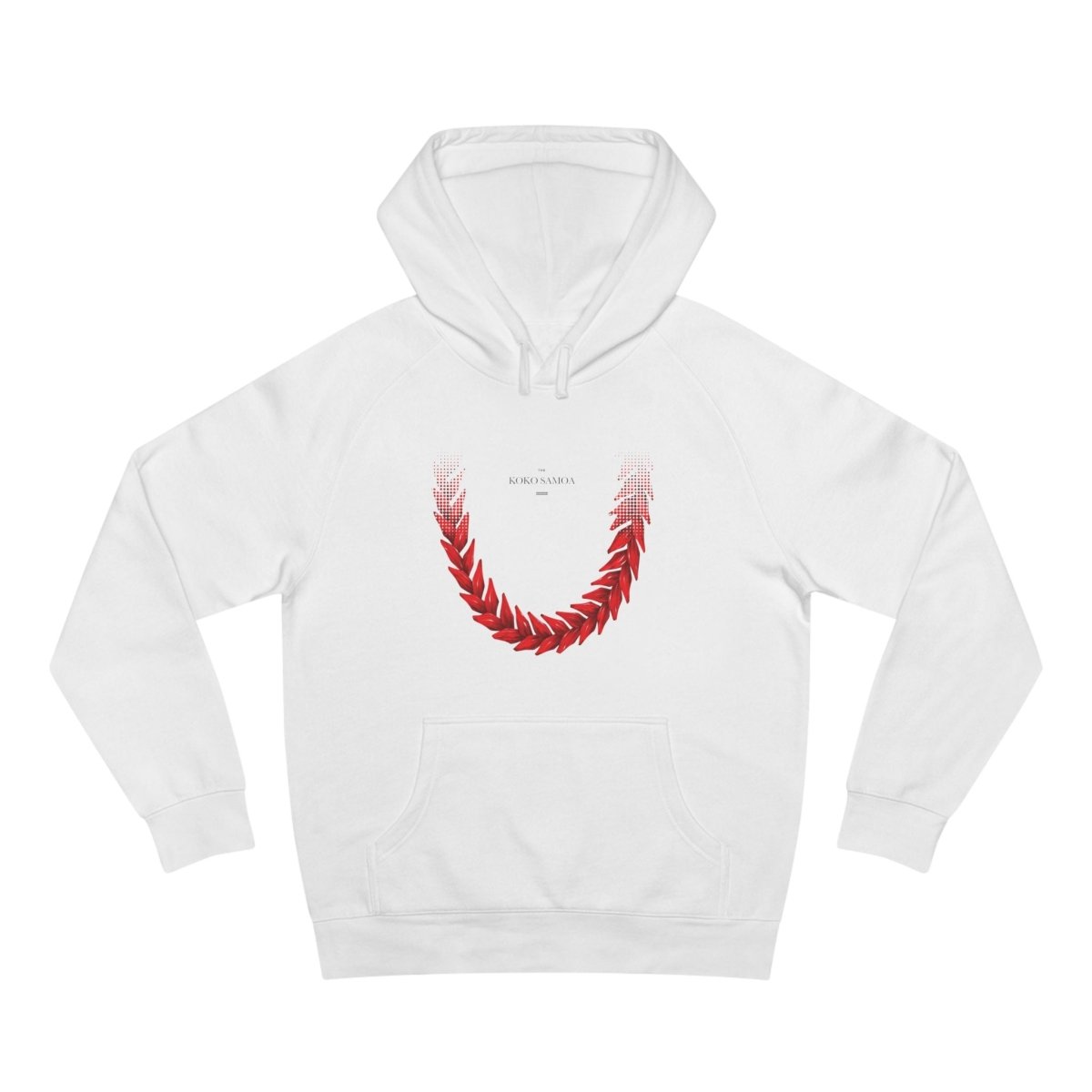 Black IslandSoft™ hoodie by The Print Bar, premium hoodie in XS size with Ula Fala design, displayed on a plain background.