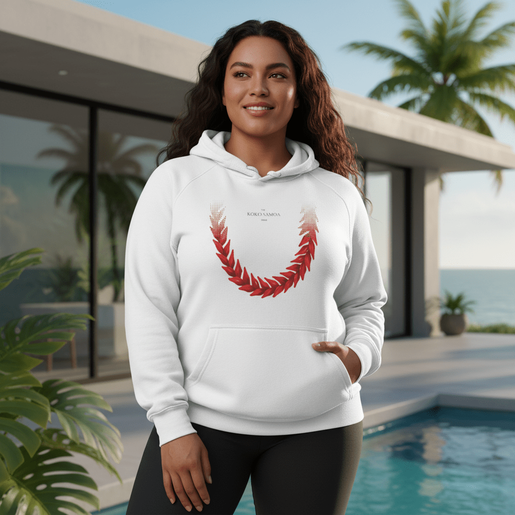 Black IslandSoft™ premium hoodie by The Print Bar, XS size, featuring Ula Fala design on soft, comfortable fabric.