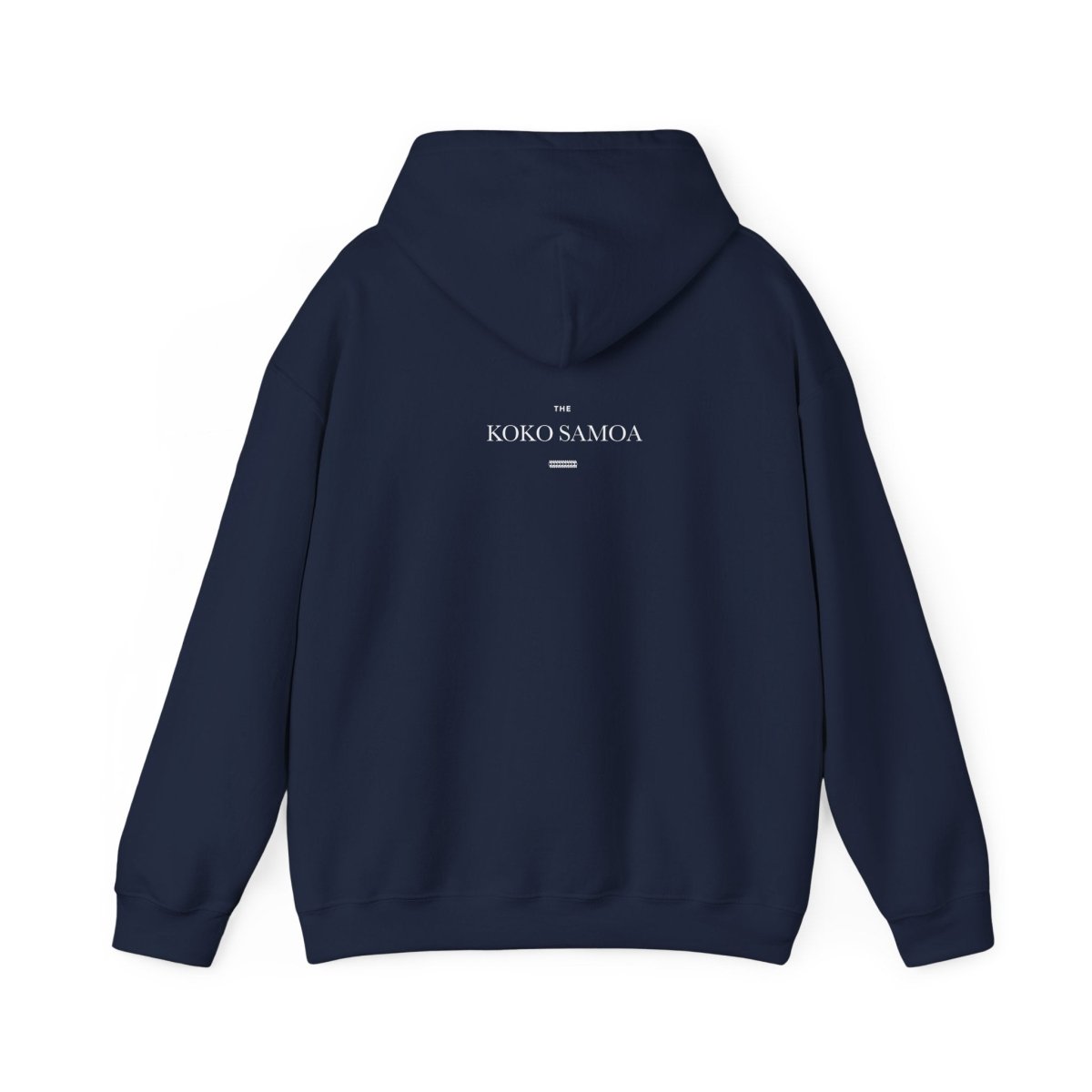 Dark Heather IslandHeavy™ Hoodie in Plus 2XL-5XL size featuring Samoan Queen design, made by The Print Bar for AU/NZ.