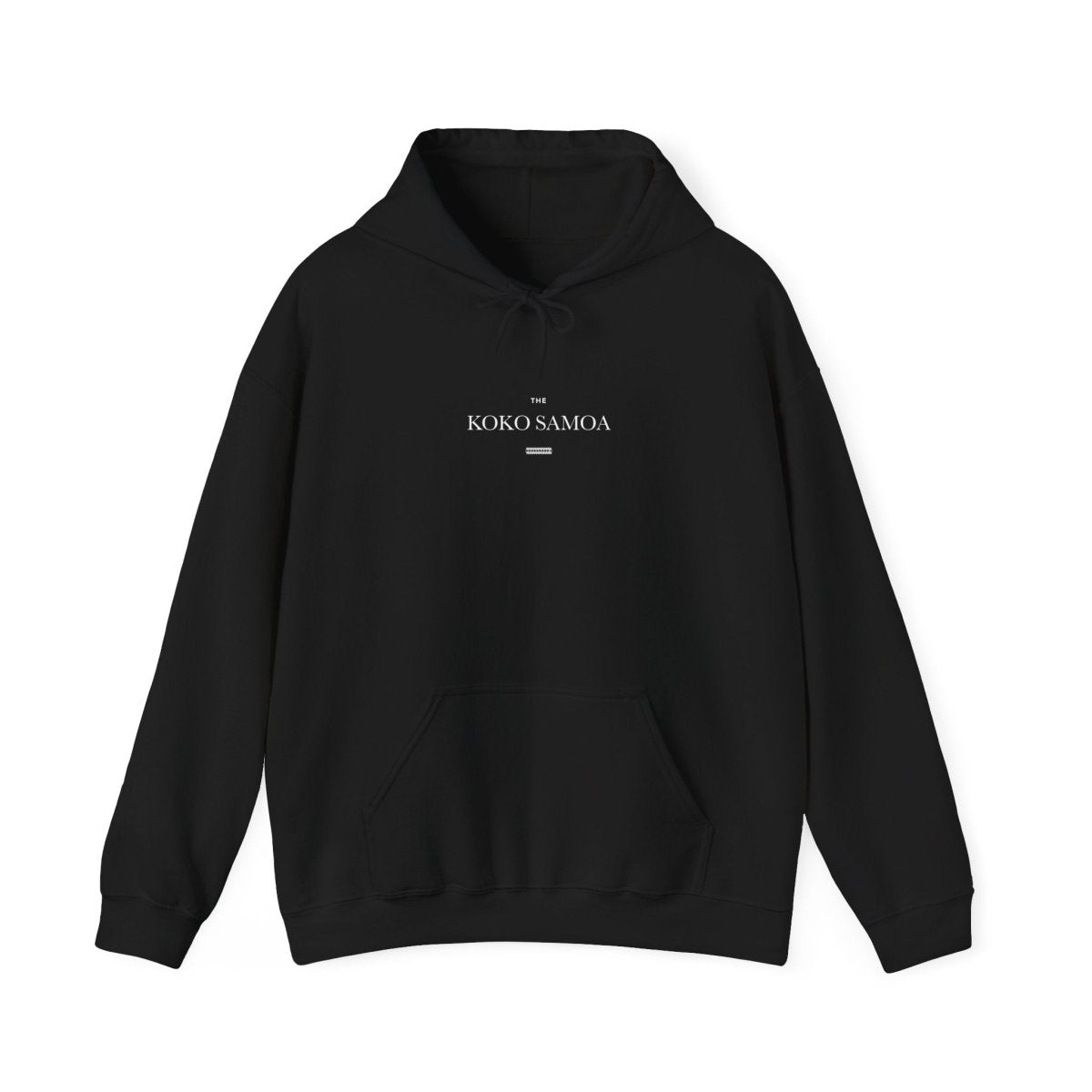 Dark heather IslandHeavy™ hoodie in 2XL-5XL, featuring "Straight Outta AU/NZ" design.