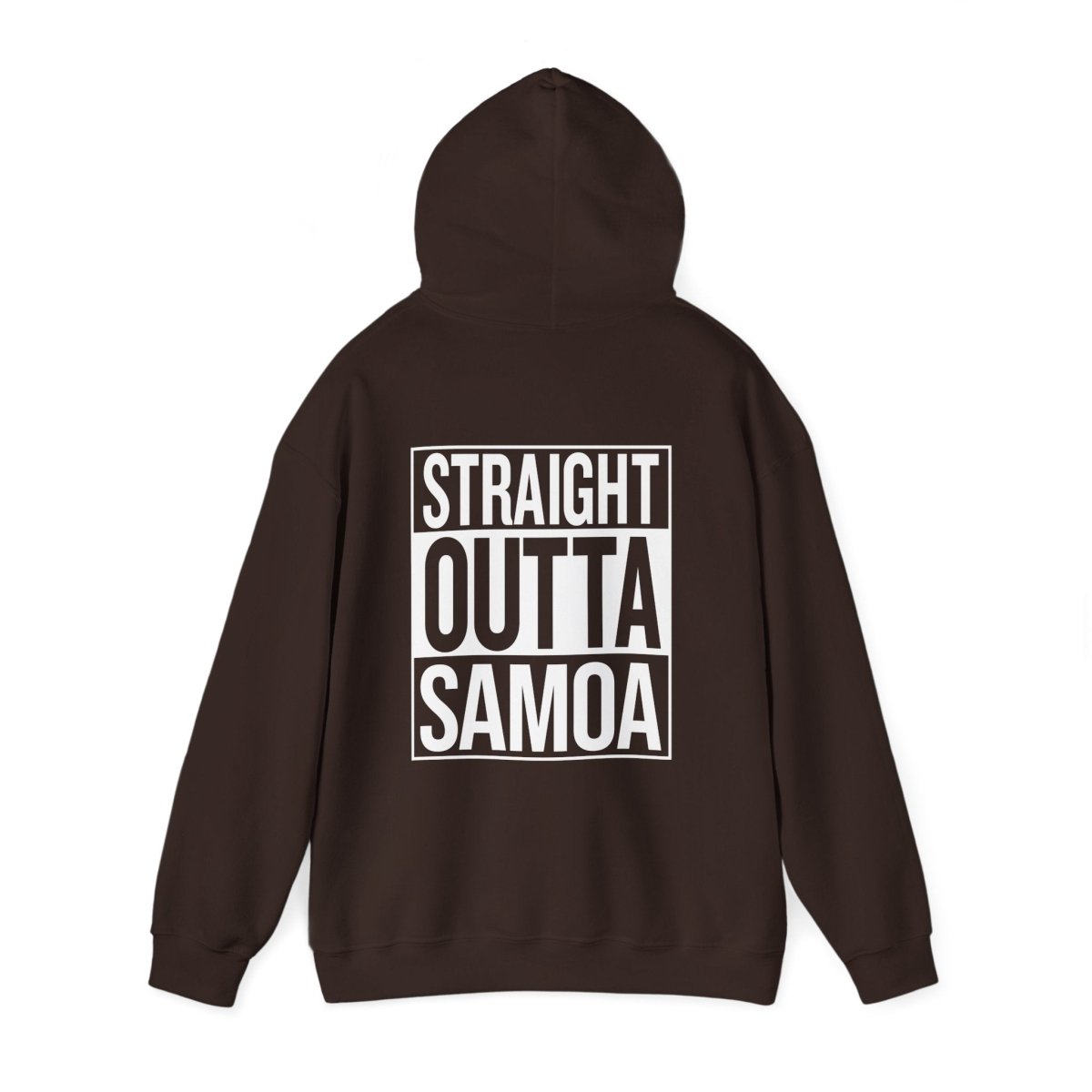 IslandHeavy™ Hoodie – Plus 2XL - 5XL – Straight Outta - AU/NZ - The Koko Samoa
