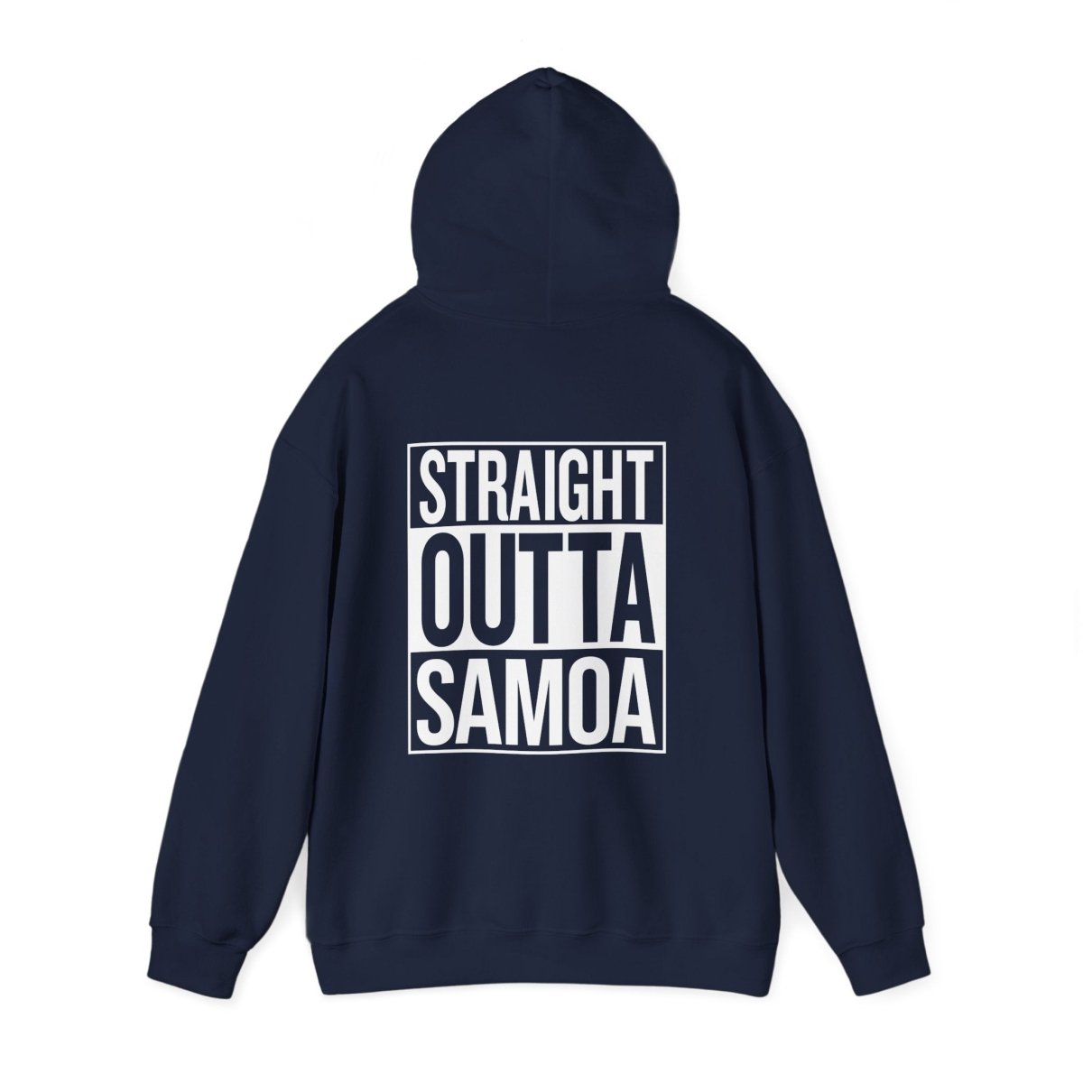 IslandHeavy™ Hoodie – Plus 2XL - 5XL – Straight Outta - AU/NZ - The Koko Samoa