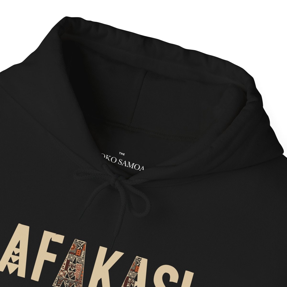 White IslandHeavy™ hoodie, plus size 2XL-5XL, featuring a comfortable fit and stylish design for Afakasi in AU/NZ.
