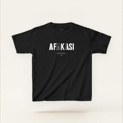 Kids Unisex Cotton Tee - Afakasi - AU/NZ - The Koko Samoa
