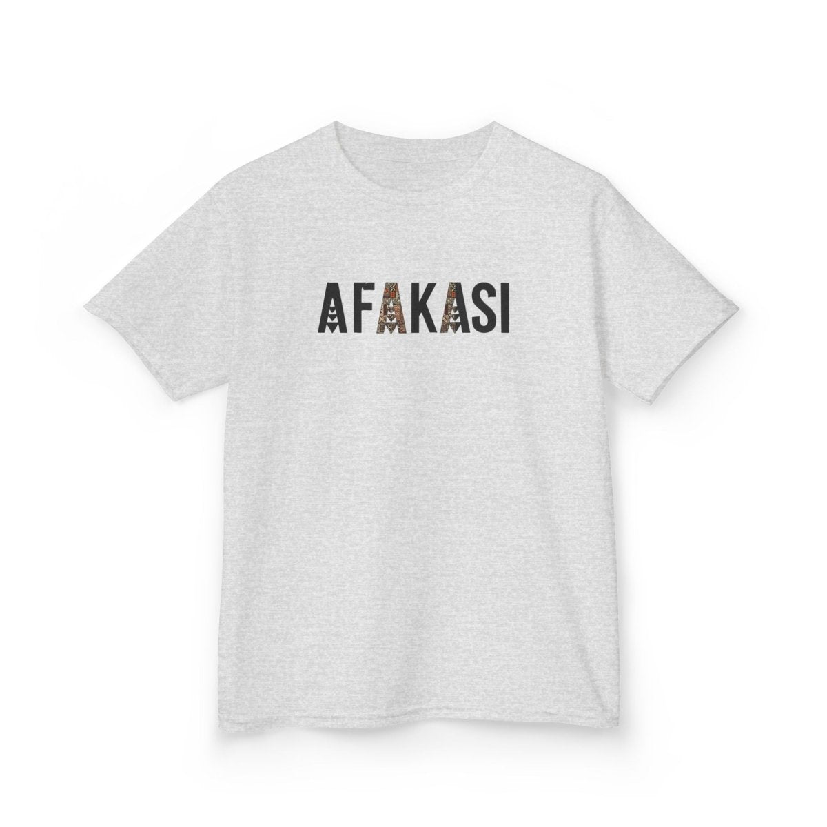 Kids unisex navy tee by The Print Bar featuring Afakasi design, perfect for kids in AU/NZ regions.