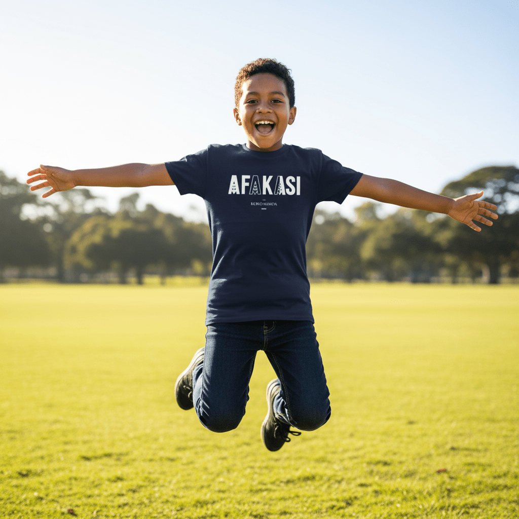 Kids Unisex Tee - Afakasi - AU/NZ - The Koko Samoa