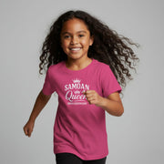 Kids Heavy Cotton Tee - Samoan Queen - AU/NZ - The Koko Samoa