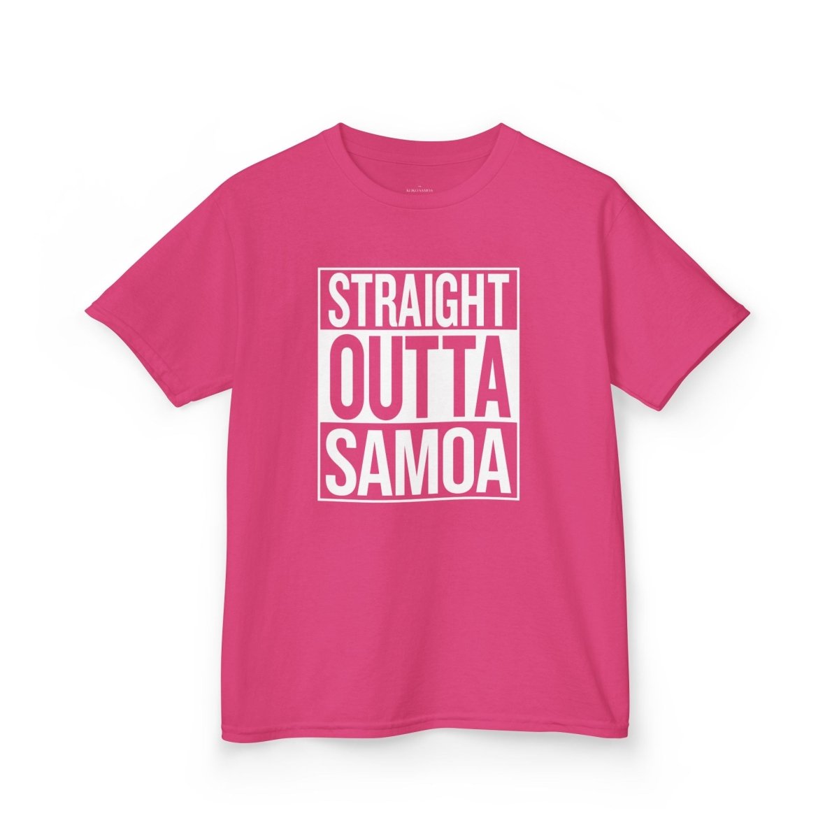 Kids Unisex Cotton Tee - Straight Outta Samoa - AU/NZ - The Koko Samoa
