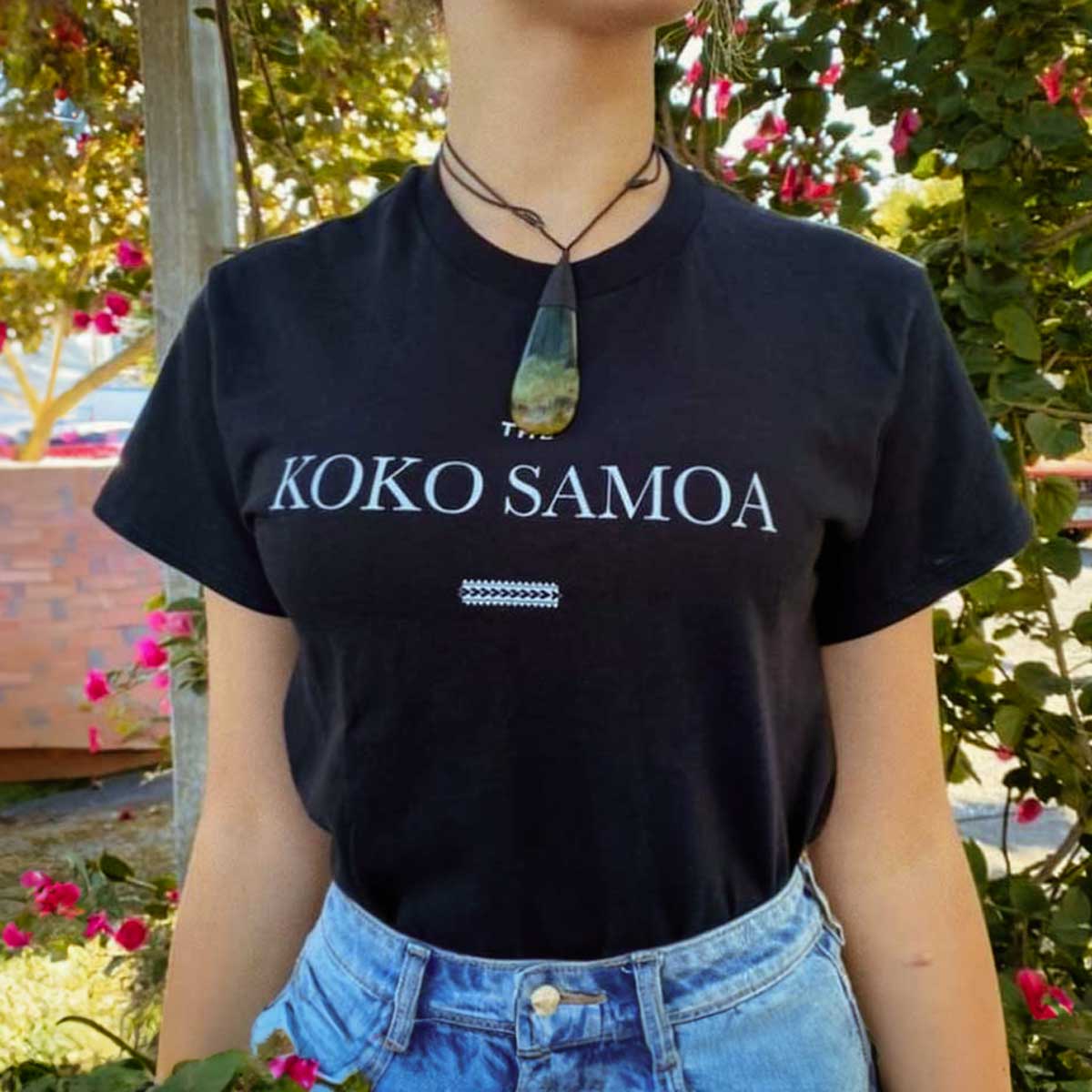 Black unisex heavy tee from The Brand Classic by The Print Bar, featuring a comfortable, durable cotton design.